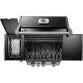 Grill gazowy Napoleon Rogue PRO 425 z palnikiem bocznym Sizzle Zone, Czarny RP425SIBPK-2-PL