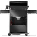 Grill gazowy Napoleon Rogue 425 z palnikiem rożna, kuchenką boczną i rożnem w komplecie, Czarny RB425RSBPK-2-PL-R