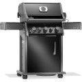 Grill gazowy Napoleon Rogue 425 z palnikiem rożna, kuchenką boczną i rożnem w komplecie, Czarny RB425RSBPK-2-PL-R