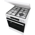 Kuchnia gazowo-elektryczna Gorenje GKS6C71WA