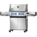 Grill gazowy Napoleon Prestige 500 z palnikiem rożna i palnikiem bocznym Sizzle Zone, Stal Szlachetna WiFi P500VXRSIBPSS-PL