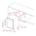 Zmywarka do zabudowy 60 cm Teka DFI 46960