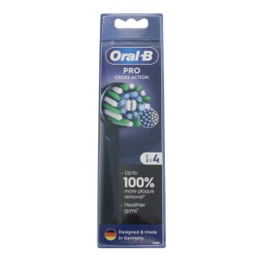 Końcówki do szczoteczki Oral-B EB50BK-4 Cross Action Black