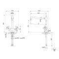 Bateria kuchenna Smeg MIR8O