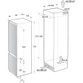 Chłodziarko-zamrażarka do zabudowy Gorenje NRKI517E82WF