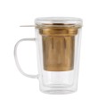 Vialli - Szklanka z podwójną ścianką z zaparzaczem Amo 300ml 29378