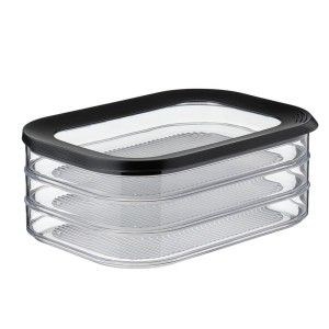 Pojemnik na wędliny Mepal Modula 550/3 Black 106938040400