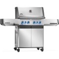 Grill gazowy Napoleon Prestige 500 z palnikiem rożna i palnikiem bocznym Sizzle Zone, Stal Szlachetna P500VRSIBPSS-PL