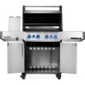 Grill gazowy Napoleon Prestige 500 z palnikiem rożna i palnikiem bocznym Sizzle Zone, Stal Szlachetna P500VRSIBPSS-PL