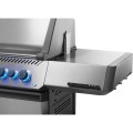 Grill gazowy Napoleon Prestige 500 z palnikiem rożna i palnikiem bocznym Sizzle Zone, Stal Szlachetna P500VRSIBPSS-PL
