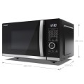 Kuchenka mikrofalowa Sharp YC-QC254AE-B