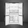 Chłodziarko-zamrażarka wolnostojąca typu french door Smeg FQ960BL6