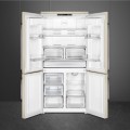 Chłodziarko-zamrażarka wolnostojąca typu french door Smeg FQ960P6