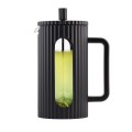 Vialli - Zaparzacz do kawy i herbaty 1000 ml Livio czarny 0725