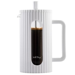Vialli - Zaparzacz do kawy i herbaty 1000 ml Livio biały 0718