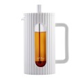 Vialli - Zaparzacz do kawy i herbaty 1000 ml Livio biały 0718