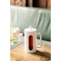 Vialli - Zaparzacz do kawy i herbaty 1000 ml Livio biały 0718