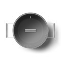 Garnek Smeg 50's Style CKFC2611RDM 26cm, czerwony