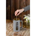 Vialli - Zaparzacz do kawy i herbaty 1000 ml Livio szary 1067