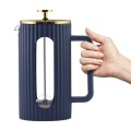 Vialli - Zaparzacz do kawy i herbaty 1000 ml Livio indigo 1050
