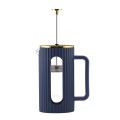 Vialli - Zaparzacz do kawy i herbaty 1000 ml Livio indigo 1050
