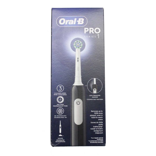 Szczoteczka elektryczna Oral-B Pro1 Cross Action czarna