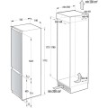 Chłodziarko-zamrażarka do zabudowy Gorenje NRKI517E62WF
