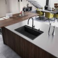 Bateria kuchenna Franke Maris Slim J pull-out Czarny Mat 115.0728.389