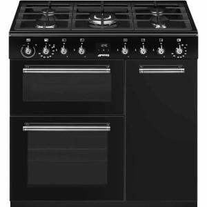 Kuchnia wolnostojąca z płytą gazową Smeg CX93GMBL + GRATIS "PROMOCJA"