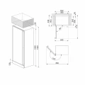 Chłodziarka na wino Smeg SCV115GS