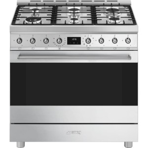 Kuchnia wolnostojąca z płytą gazową Smeg C9GMX2 + GRATIS "PROMOCJA"