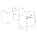Zmywarka do zabudowy z odkrytym panelem Smeg PL292DX