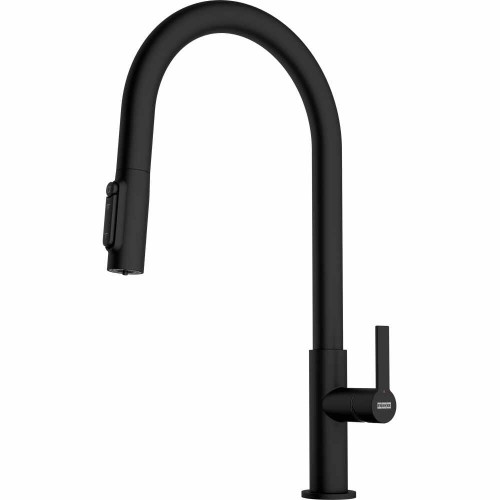 Bateria kuchenna Franke do wody filtrowanej Maris Slim Clear Water J pull-out Czarny Mat 120.0730.911
