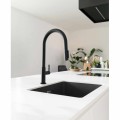 Bateria kuchenna Franke do wody filtrowanej Maris Slim Clear Water J pull-out Czarny Mat 120.0730.911