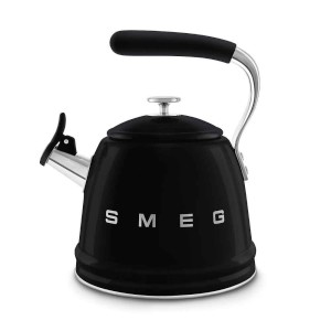 Czajnik z gwizdkiem Smeg WKF01BL, czarny