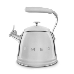 Czajnik z gwizdkiem Smeg WKF01SS, srebrny