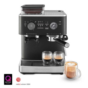 Ekspres półautomatyczny KitchenAid 5KES6551EBK żeliwny