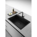 Zlewozmywak Franke MRG 610-73 Onyx + czarny zestaw odpływowy 114.0740.844