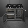 Kuchnia wolnostojąca z płytą gazową Smeg CX103GMBL