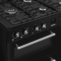 Kuchnia wolnostojąca z płytą gazową Smeg CX103GMBL