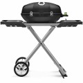 Grill elektryczny Napoleon TravelQ PRO285E na wózku nożycowym, Czarny PRO285EX-BK-CE