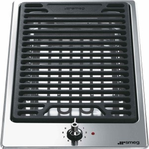 Płyta kuchenna typu domino (grill elektryczny) Smeg PGF30B + GRATIS "PROMOCJA"