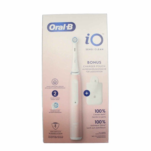 Szczoteczka elektryczna Oral-B iO Sensi Clean Różowa + pokrowiec