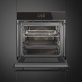 Piekarnik elektryczny z funkcją mikrofali Smeg SO6604M2PNR linia Dolce Stil Novo