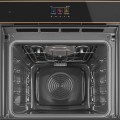 Piekarnik elektryczny z funkcją mikrofali Smeg SO6604M2PNR linia Dolce Stil Novo