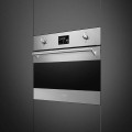 Piekarnik elektryczny z funkcją mikrofali Smeg SO4302M1X