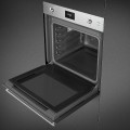 Piekarnik elektryczny z funkcją pary Smeg SO6301S2X