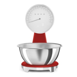 Waga kuchenna Smeg KSF01RDWW, czerwony