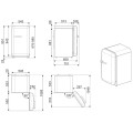 Chłodziarka Smeg FAB10HRRD6