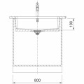 Zlewozmywak Franke Fraceram KubusX KXK 110-71 126.0738.295 Kremowy